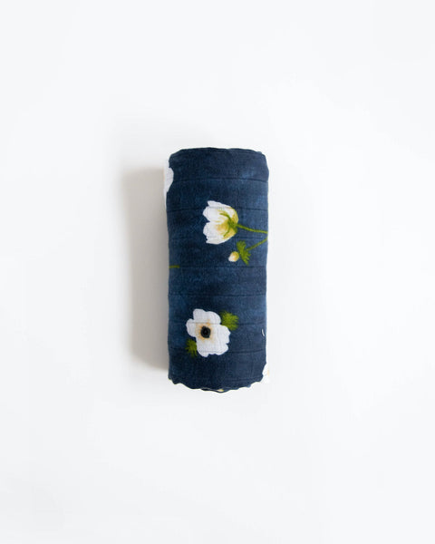 Mussolina anemone bianco Little Unicorn