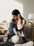 Marsupio Mini in soft jersey Babybjorn (colore: blu tortora) Babybjorn - Petrini