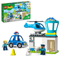 Stazione di polizia ed elicottero Lego Duplo