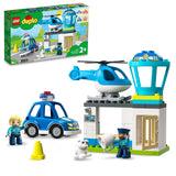 Stazione di polizia ed elicottero Lego Duplo