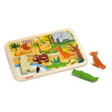 Puzzle Zoo di legno Janod Janod - Petrini