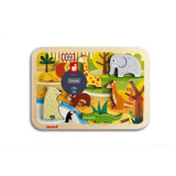 Puzzle Zoo di legno Janod Janod - Petrini