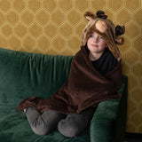 Coperta con cappuccio Renna Noxxiez