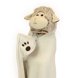 Coperta con cappuccio Pecora Noxxiez