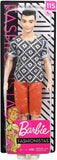Ken Fashionistas capelli neri Mattel Mattel - Petrini