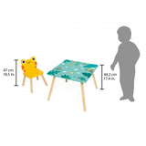 Set tavolo e sedie tropicali Janod